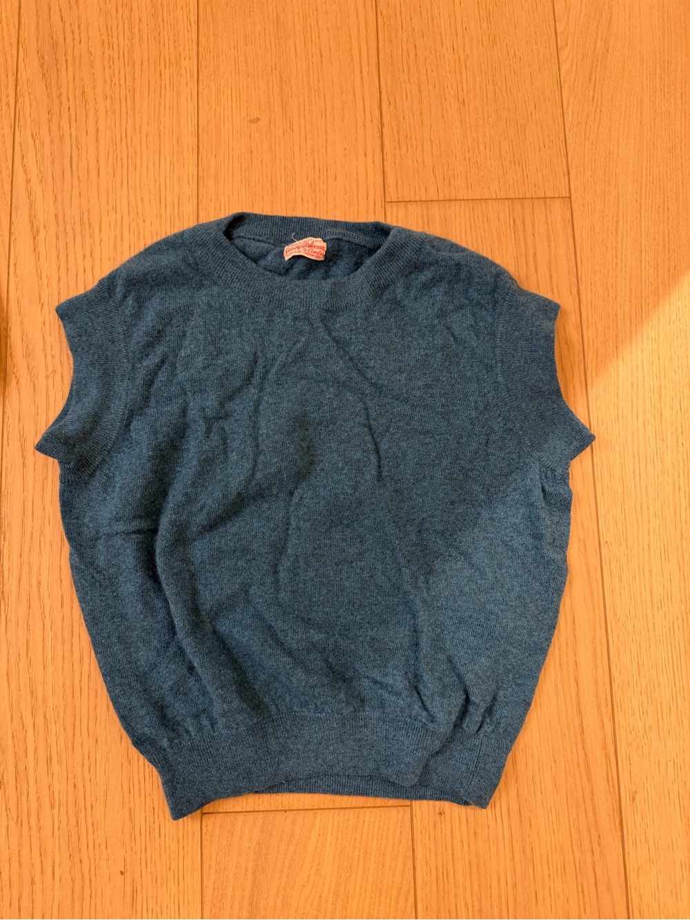 Women’s Teal Crewneck Sweater with top under